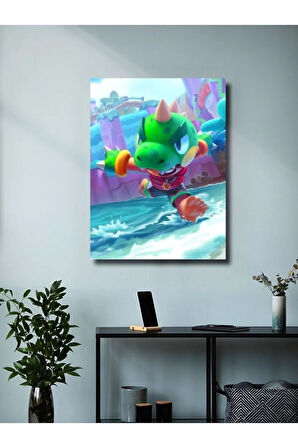 Brawl Stars, Eşsiz Tasarım Oyun, Karakter Posterleri, Özel Tasarım Kağıt Poster