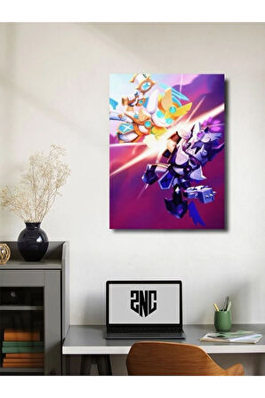 Brawl Stars, Eşsiz Tasarım Oyun, Karakter Posterleri, Özel Tasarım Kağıt Poster