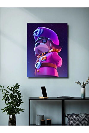 Brawl Stars, Eşsiz Tasarım Oyun, Karakter Posterleri, Özel Tasarım Kağıt Poster