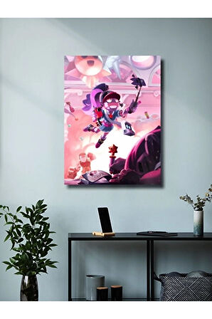 Brawl Stars, Eşsiz Tasarım Oyun, Karakter Posterleri, Özel Tasarım Kağıt Poster