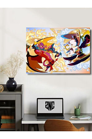 Brawl Stars, Eşsiz Tasarım Oyun, Karakter Posterleri, Özel Tasarım Kağıt Poster