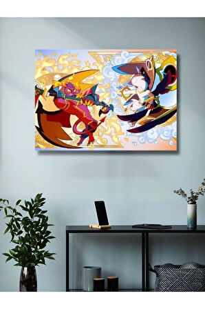 Brawl Stars, Eşsiz Tasarım Oyun, Karakter Posterleri, Özel Tasarım Kağıt Poster