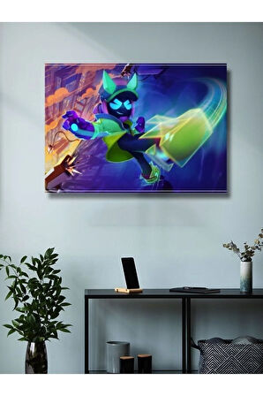 Brawl Stars, Eşsiz Tasarım Oyun, Karakter Posterleri, Özel Tasarım Kağıt Poster