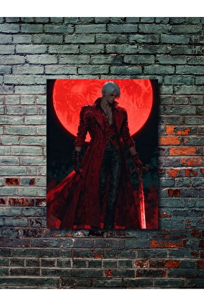 Devil May Cry, Eşsiz Tasarım Oyun, Karakter Posterleri, Özel Tasarım Kağıt Poster