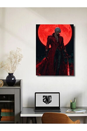 Devil May Cry, Eşsiz Tasarım Oyun, Karakter Posterleri, Özel Tasarım Kağıt Poster