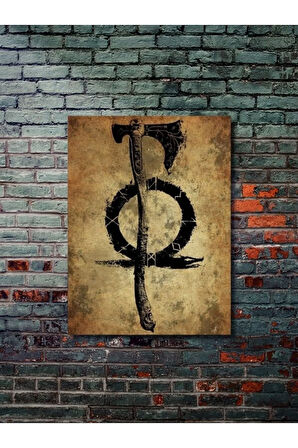 Kratos - Leviathan, God Of War, Gaming Posterleri, Özel Tasarım Kağıt Poster, Duvar Sanatı