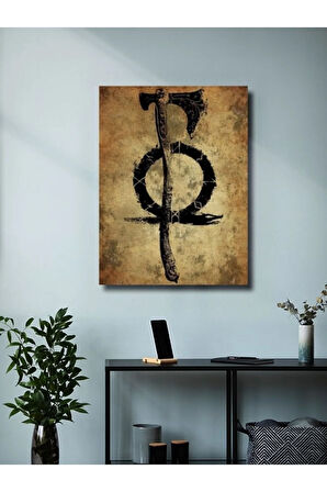 Kratos - Leviathan, God Of War, Gaming Posterleri, Özel Tasarım Kağıt Poster, Duvar Sanatı