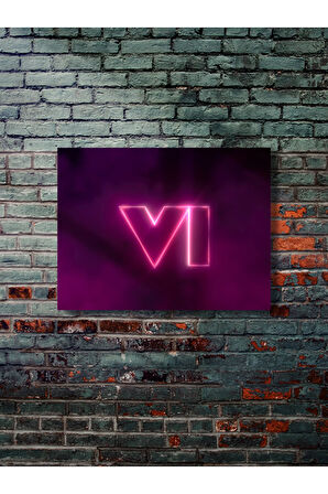 GTA 6 (VI) - Gaming Posterleri, Özel Tasarım Kağıt Poster, Duvar Sanatı