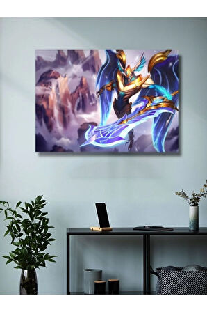 Aatrox - Gaming Posterleri, Özel Tasarım Kağıt Poster