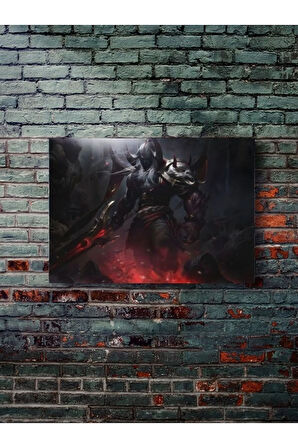 Aatrox - Gaming Posterleri, Özel Tasarım Kağıt Poster