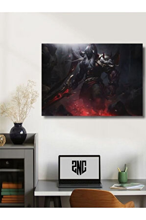Aatrox - Gaming Posterleri, Özel Tasarım Kağıt Poster