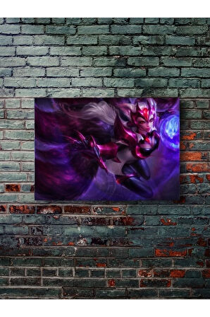 Ahri - Gaming Posterleri, Özel Tasarım Kağıt Poster