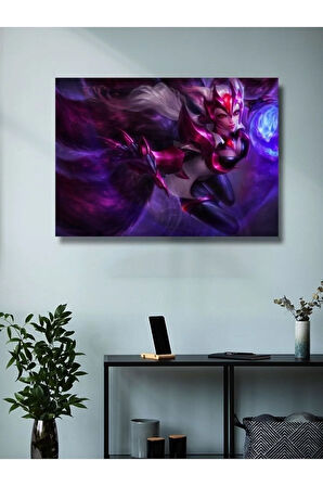 Ahri - Gaming Posterleri, Özel Tasarım Kağıt Poster