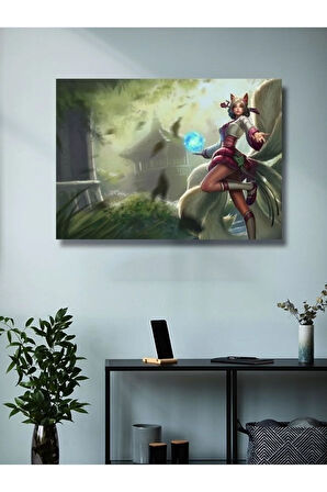 Ahri - Gaming Posterleri, Özel Tasarım Kağıt Poster