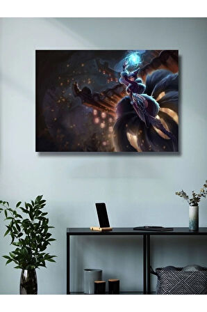 Ahri - Gaming Posterleri, Özel Tasarım Kağıt Poster