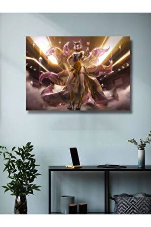 Ahri - Gaming Posterleri, Özel Tasarım Kağıt Poster