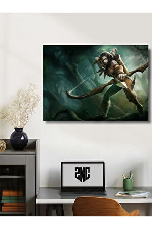 Ashe - Oyun Posterleri, Özel Tasarım Kağıt Poster