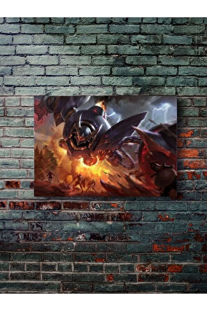 Blitzcrank - Oyun Posterleri, Özel Tasarım Kağıt Poster