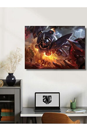 Blitzcrank - Oyun Posterleri, Özel Tasarım Kağıt Poster