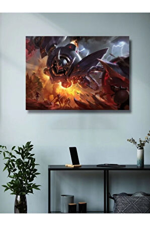 Blitzcrank - Oyun Posterleri, Özel Tasarım Kağıt Poster