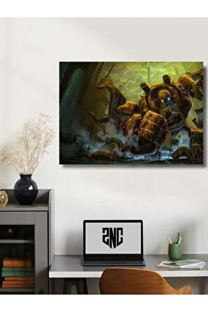 Blitzcrank - Oyun Posterleri, Özel Tasarım Kağıt Poster