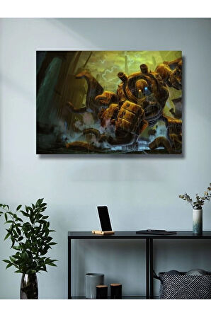 Blitzcrank - Oyun Posterleri, Özel Tasarım Kağıt Poster