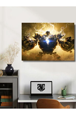 Blitzcrank - Oyun Posterleri, Özel Tasarım Kağıt Poster