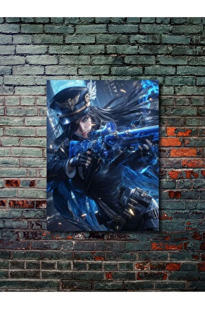 Caitlyn - L.O.L - Oyun Posterleri, Özel Tasarım Kağıt Poster