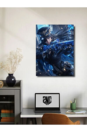 Caitlyn - L.O.L - Oyun Posterleri, Özel Tasarım Kağıt Poster