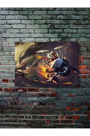 Corki - Oyun Posterleri, Özel Tasarım Kağıt Poster