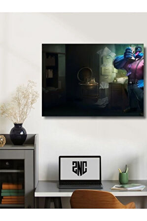 Dr. Mundo - Oyun Posterleri, Özel Tasarım Kağıt Poster