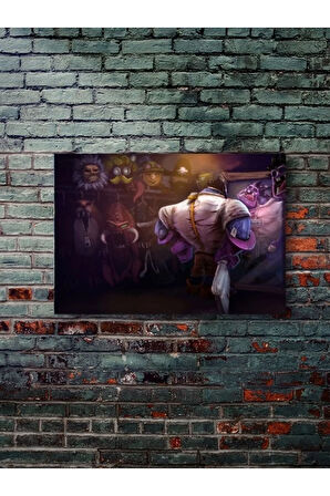 Dr. Mundo - Oyun Posterleri, Özel Tasarım Kağıt Poster