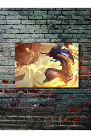 Ekko - Oyun Posterleri, Özel Tasarım Kağıt Poster