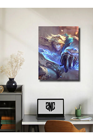 Ezreal - Oyun Posterleri, Özel Tasarım Kağıt Poster