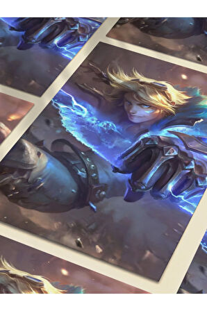 Ezreal - Oyun Posterleri, Özel Tasarım Kağıt Poster