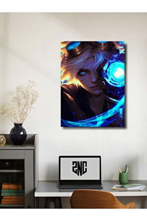 Ezreal - Oyun Posterleri, Özel Tasarım Kağıt Poster