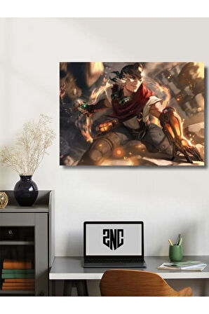 Ezreal - Oyun Posterleri, Özel Tasarım Kağıt Poster