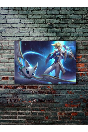 Ezreal - Oyun Posterleri, Özel Tasarım Kağıt Poster