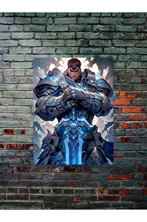 Garen - Oyun Posterleri, Özel Tasarım Kağıt Poster