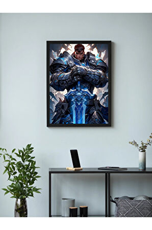 Garen - Oyun Posterleri, Özel Tasarım Kağıt Poster