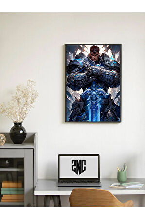 Garen - Oyun Posterleri, Özel Tasarım Kağıt Poster