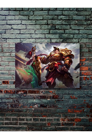 Garen - Oyun Posterleri, Özel Tasarım Kağıt Poster