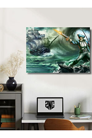 Gangplank - Oyun Posterleri, Özel Tasarım Kağıt Poster