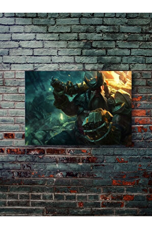 Gangplank - Oyun Posterleri, Özel Tasarım Kağıt Poster
