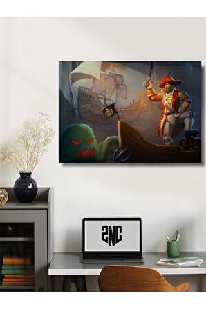 Gangplank - Oyun Posterleri, Özel Tasarım Kağıt Poster