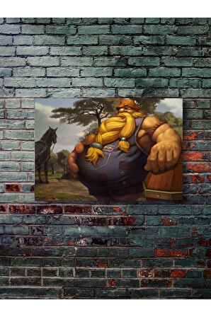 Gragas - Oyun Posterleri, Özel Tasarım Kağıt Poster