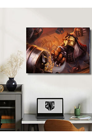 Gragas - Oyun Posterleri, Özel Tasarım Kağıt Poster