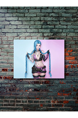 Jinx - Oyun Posterleri, Özel Tasarım Kağıt Poster