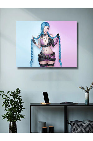 Jinx - Oyun Posterleri, Özel Tasarım Kağıt Poster