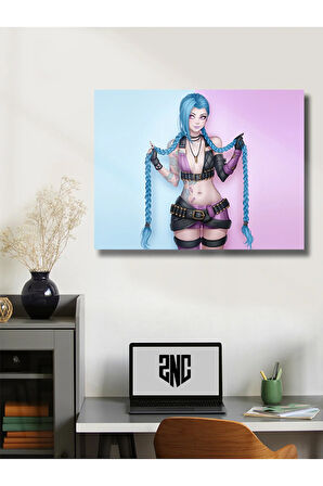 Jinx - Oyun Posterleri, Özel Tasarım Kağıt Poster